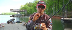 John Crews Fishing His Spro Fat John At Lake Lanier