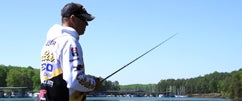 Fishing with Sunline Pro David Walker at Lanier Part 2