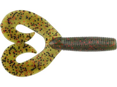 Big Bite Baits Double Tail Finesse Grub 10pk