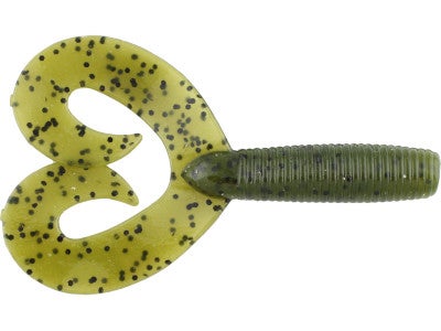 Big Bite Baits Double Tail Finesse Grub 10pk