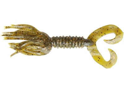 Big Bite Baits Double Tail Skirted Grub 10pk