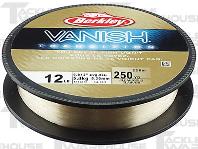 Berkley Vanish Transition Fluorocarbon Clear Gold