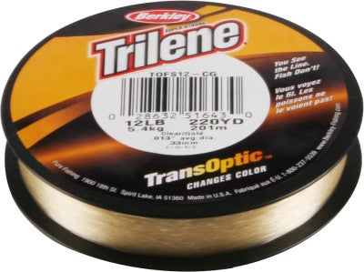 Berkley Trilene TransOptic Clear/Gold