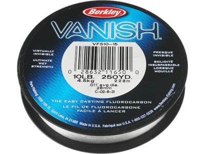 Berkley Vanish Fluorocarbon