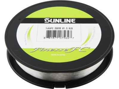 Sunline Finesse FC Fluorocarbon 200yds
