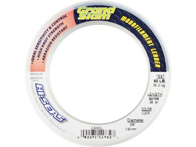 Hi-Seas Grand Slam Clear 80lb 50yd