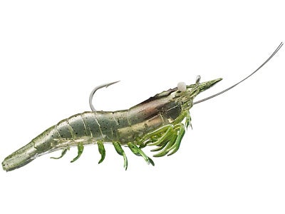 LIVETARGET Rigged Shrimp 4pk