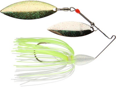 Nichols Pulsator Metal Flake Double Willow Spinnerbaits