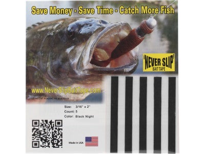 Never Slip Bait Tape 3/16