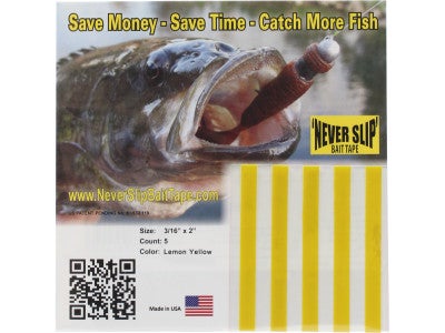 Never Slip Bait Tape 3/16