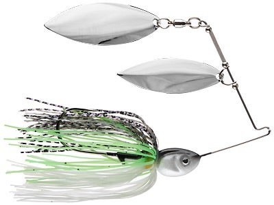 Pepper Custom Baits Double Willow Spinnerbait