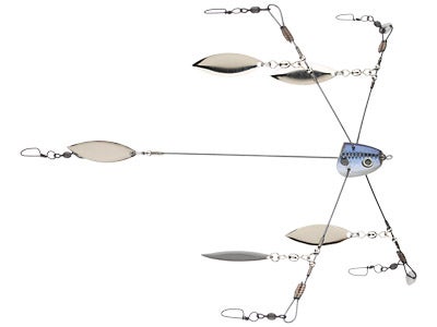 Strike King Tour Grade Bladed Titanium Umbrella Rig