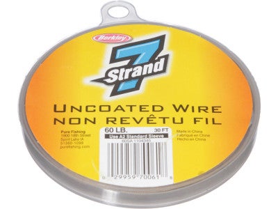 7 Strand Uncoated Wire 30ft Camo Bronze