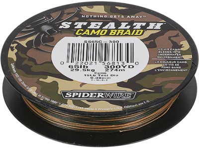 Spiderwire Stealth Camo Braid