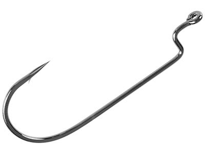 XPoint Offset XStrong Wide Gap Worm Hook Black Nickel