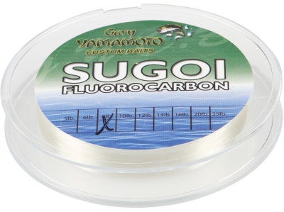 Sugoi Fluorocarbon Clear Drop Shot Line 130yd