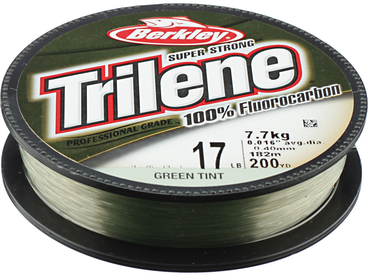 Berkley Trilene 100 Fluorocarbon Line Green