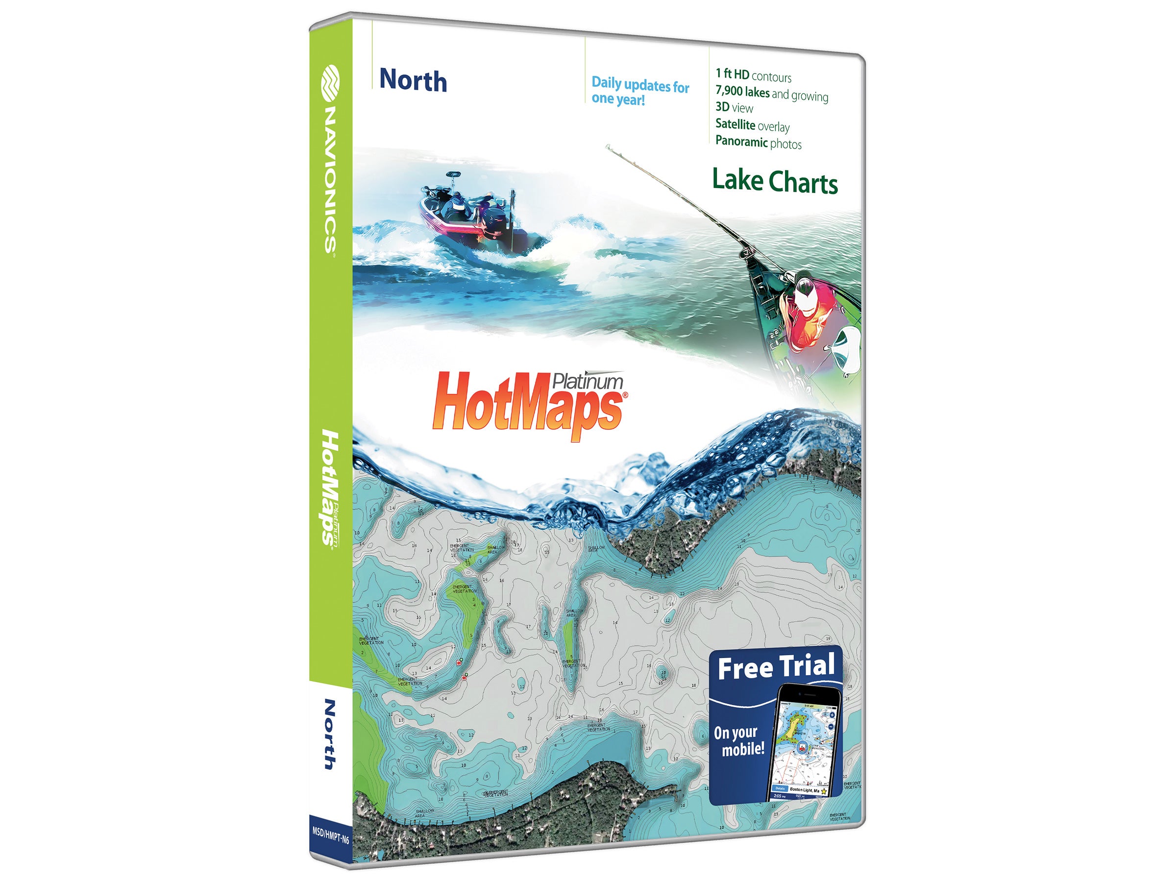 Navionics HotMaps Platinum Lake Maps