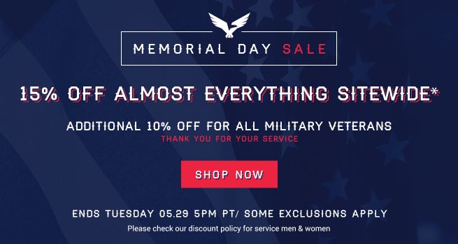 Tackle Warehouse Memorial day sale is on