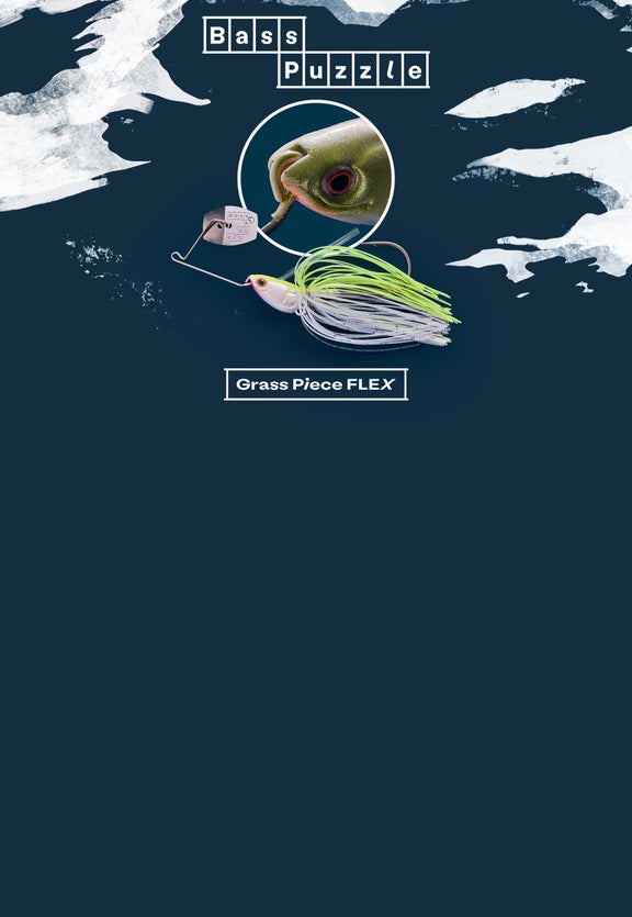 Bass Puzzle<br> Grass Piece Flex