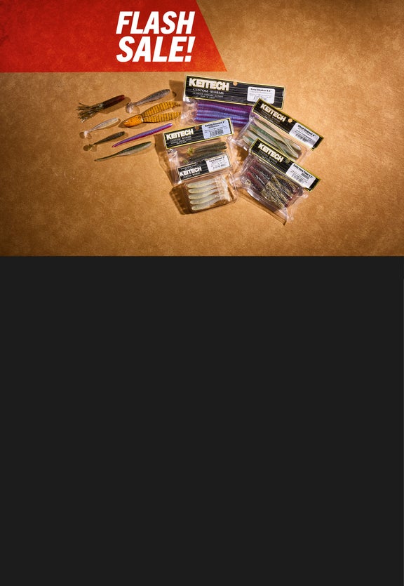 Get 25% Off Keitech<br>Soft Plastics