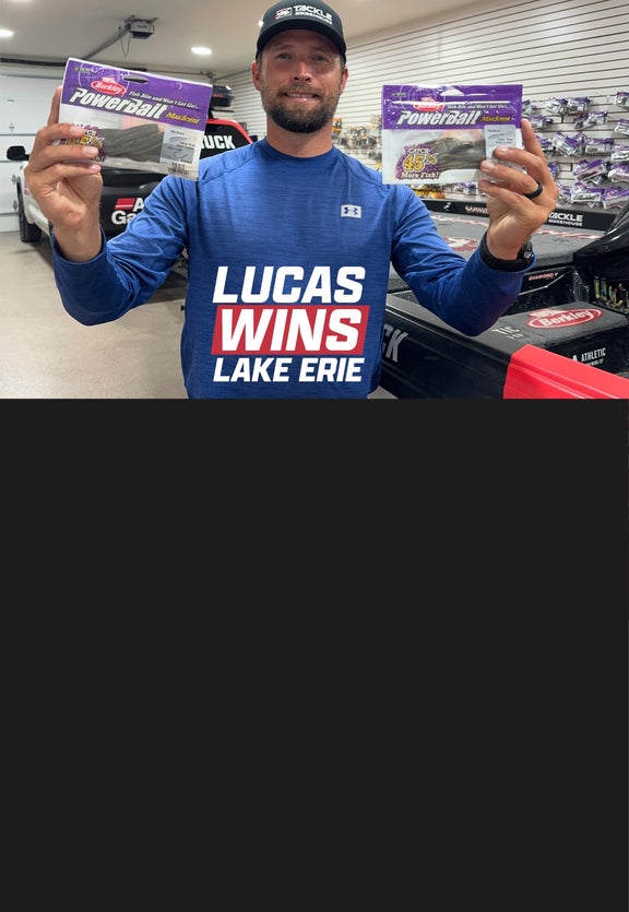 Lucas Wins Again<br>on Lake Erie