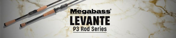 Megabass P3 Levante Rods