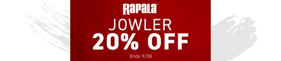 20% Off Rapala Jowler