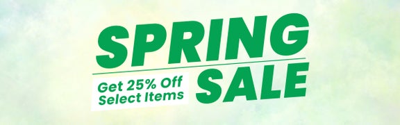 25% Off Spring Sale