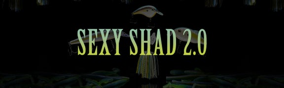 Strike King Sexy Shad 2.0