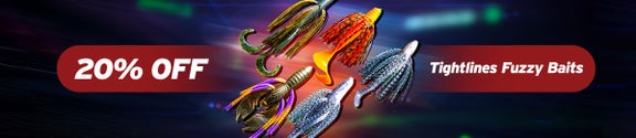 20% Off Tightlines Fuzzy Baits!