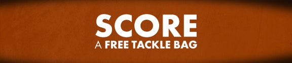 Free TW Tournament Tackle Bag with Select Rod Purchase
