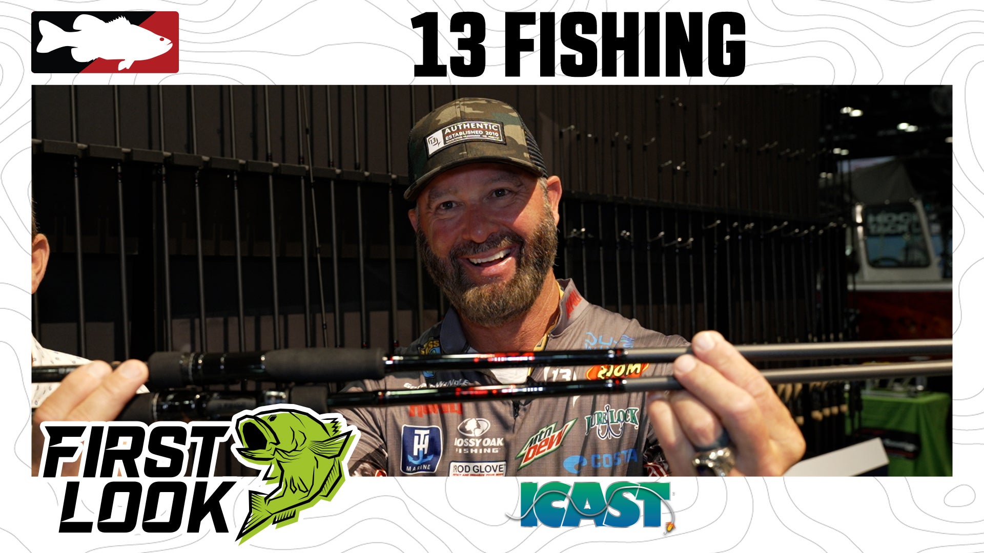 ICAST 2022 Videos - 13 Fishing Meta Rods with Gerald Swindle