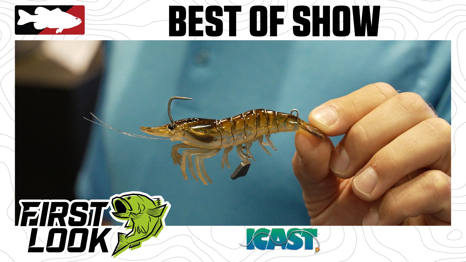ICAST 2022 Videos - LiveTarget Live Shrimp -Best Saltwater Hard Lure