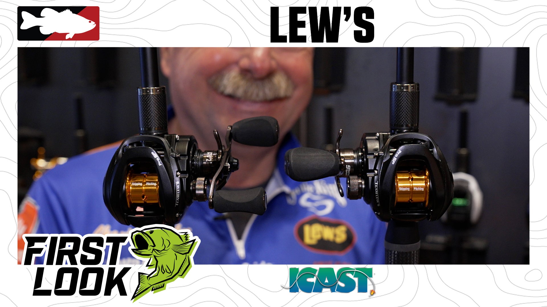 Team Lew's Pro SP Baitcast Reel - Right - 7.5:1