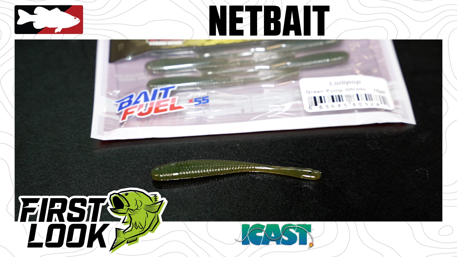 ICAST 2022 Videos - Netbait STH BaitFuel Worms with JT Kenney