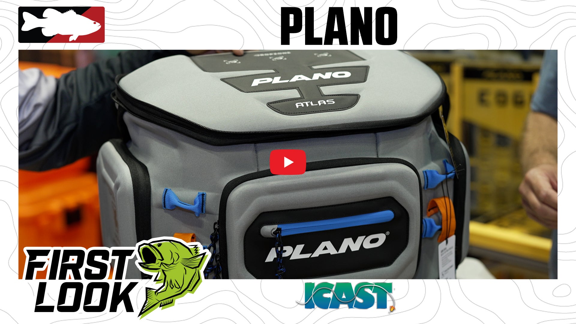 ICAST 2022 Videos - Plano Atlas 3700 Tackle Bag with John Cox