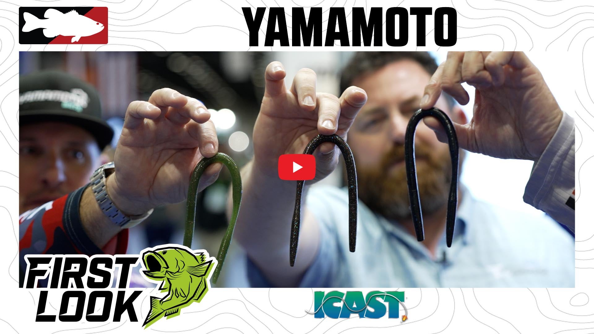 ICAST 2023 Videos - Yamamoto 10.5 Oki Worm with Cody Meyer & Brett Hite