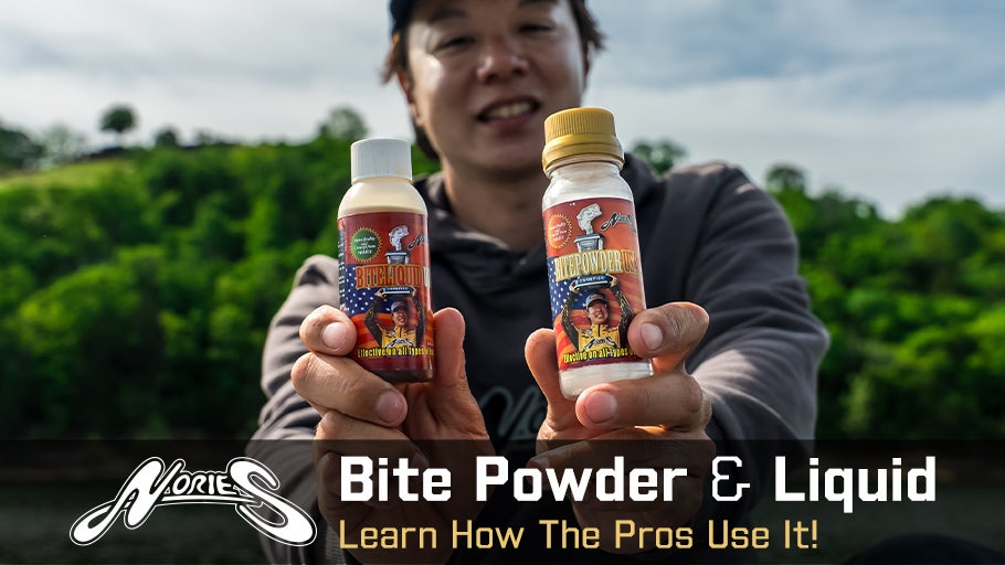 How-To Scent Soft Plastics with Nories Liquid & Powder