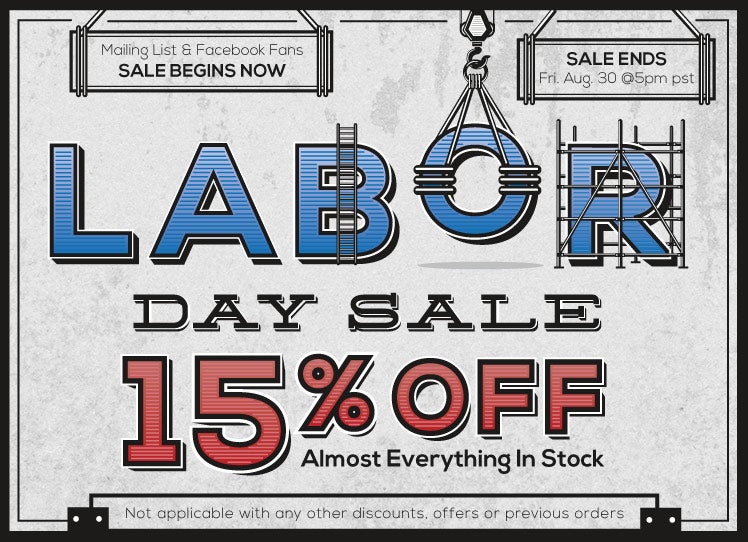Tackle Warehouse Labor Day Sale