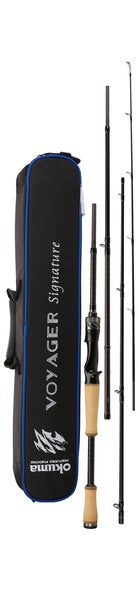 OKUMA Voyager Surf Travel Rod 10' Heavy Action - Fuji Guides & Reel Seat For Beach Fishing