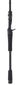 LEGIT DESIGN STAND OUT 2-Piece Travel Casting Rods