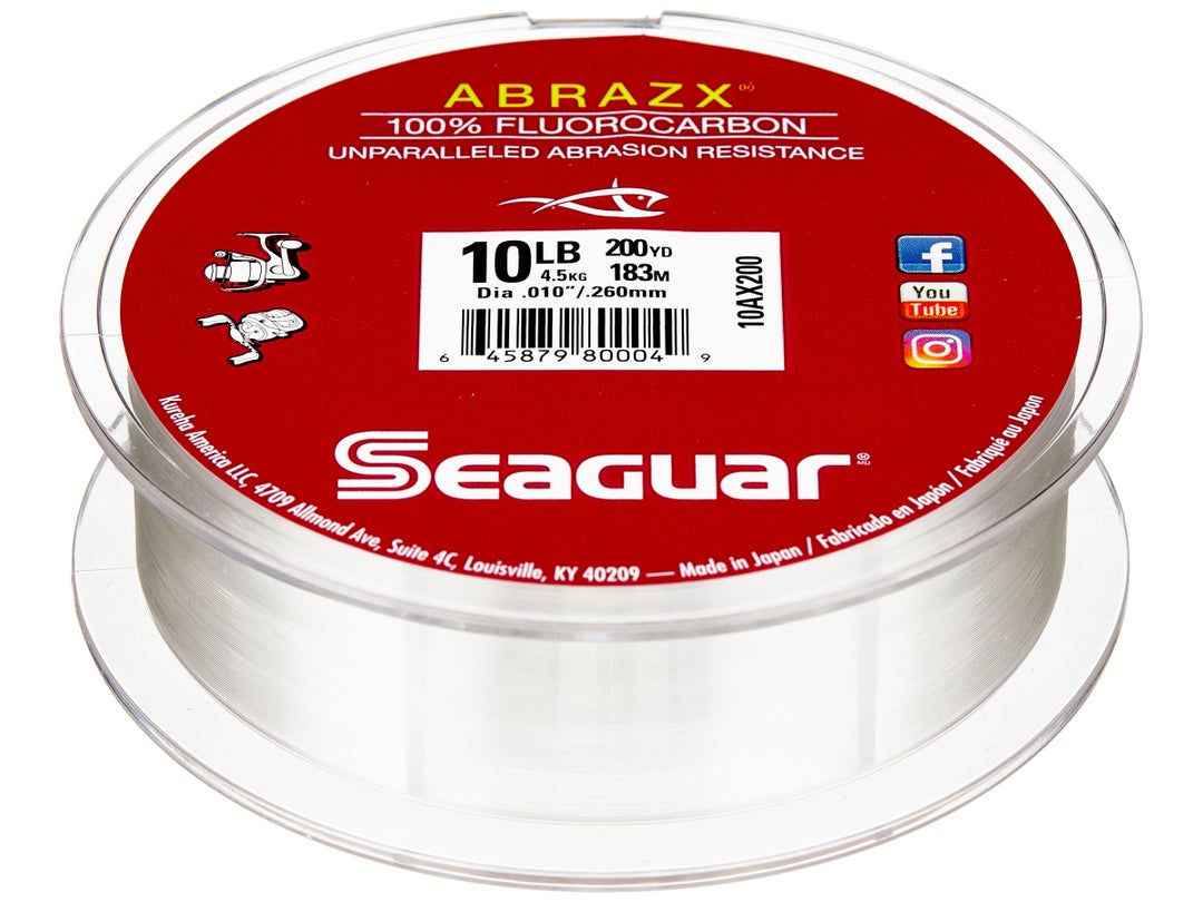 Seaguar AbrazX Fluorocarbon Line Tackle Warehouse