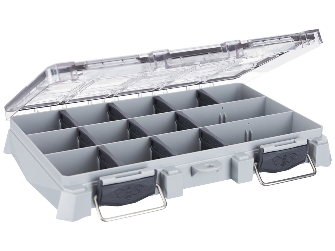 Buzbe Basic 15T Thin Tackle Box | Tackle Warehouse