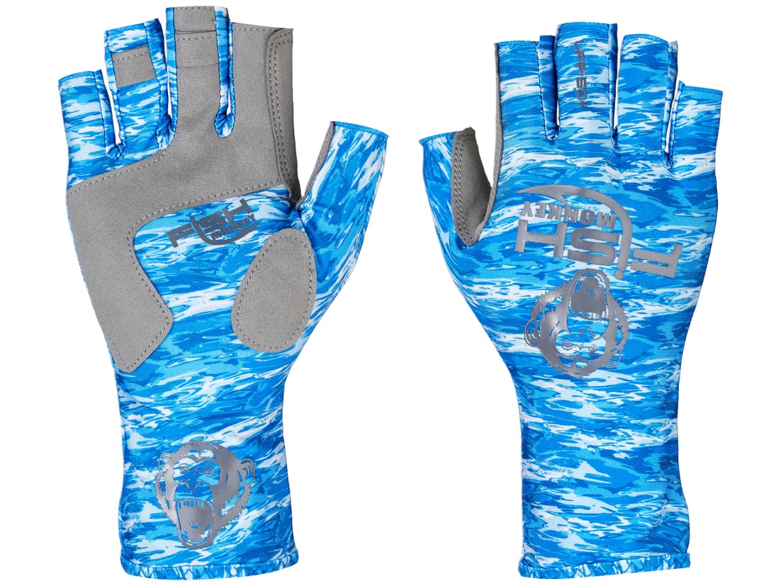 Fish Monkey Half Finger Guide Gloves Tackle Warehouse
