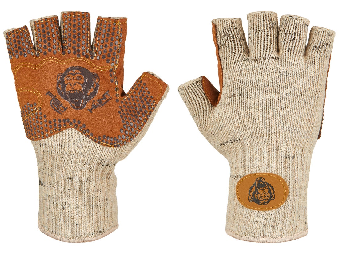 Fish Monkey Wooly Half Fingered Gloves Tackle Warehouse