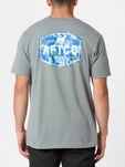 Aftco Best Friend Short Sleeve Pocket Shirt Cement