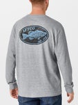 Aftco Domino Heavyweigh Long Sleeve Athletic Heather 