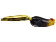 Savage Gear Hop Popper Black and Yellow 2.25"