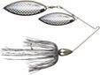 War Eagle Nickel Spinnerbait Double Willow 